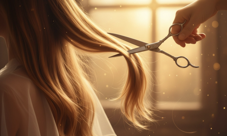 حلم قص الشعر: دلالات التغيير، الرزق، والتحولات النفسية