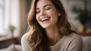 صورة رمزية توضح معنى رؤية الضحك في الحلم.