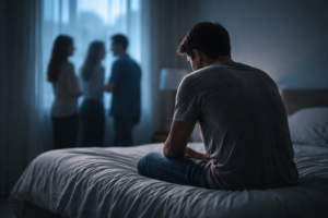 tafsir-hilm-shakhs-yatajahluk صورة تعبيرية عن تفسير حلم شخص يتجاهلك في المنام ودلالاته النفسية.