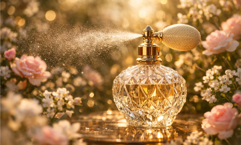 زجاجة عطر في المنام ترمز إلى السيرة الحسنة والبشارات الطيبة في الحياة