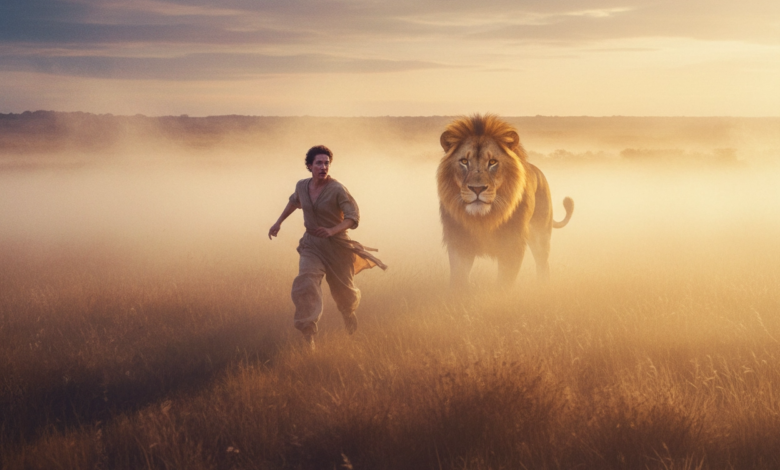 رؤية الهروب من الأسد في المنام ترمز إلى النجاة من خطر أو تجاوز مشاكل كبيرة في حياة الحالم